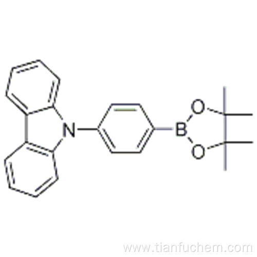 9H-Carbazole, 9-[4-(4,4,5,5-tetramethyl-1,3,2-dioxaborolan-2-yl)phenyl]- CAS 785051-54-9